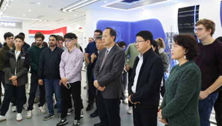 為臨沂工業點贊！清華大學工業工程系留學生走進春光科技集團